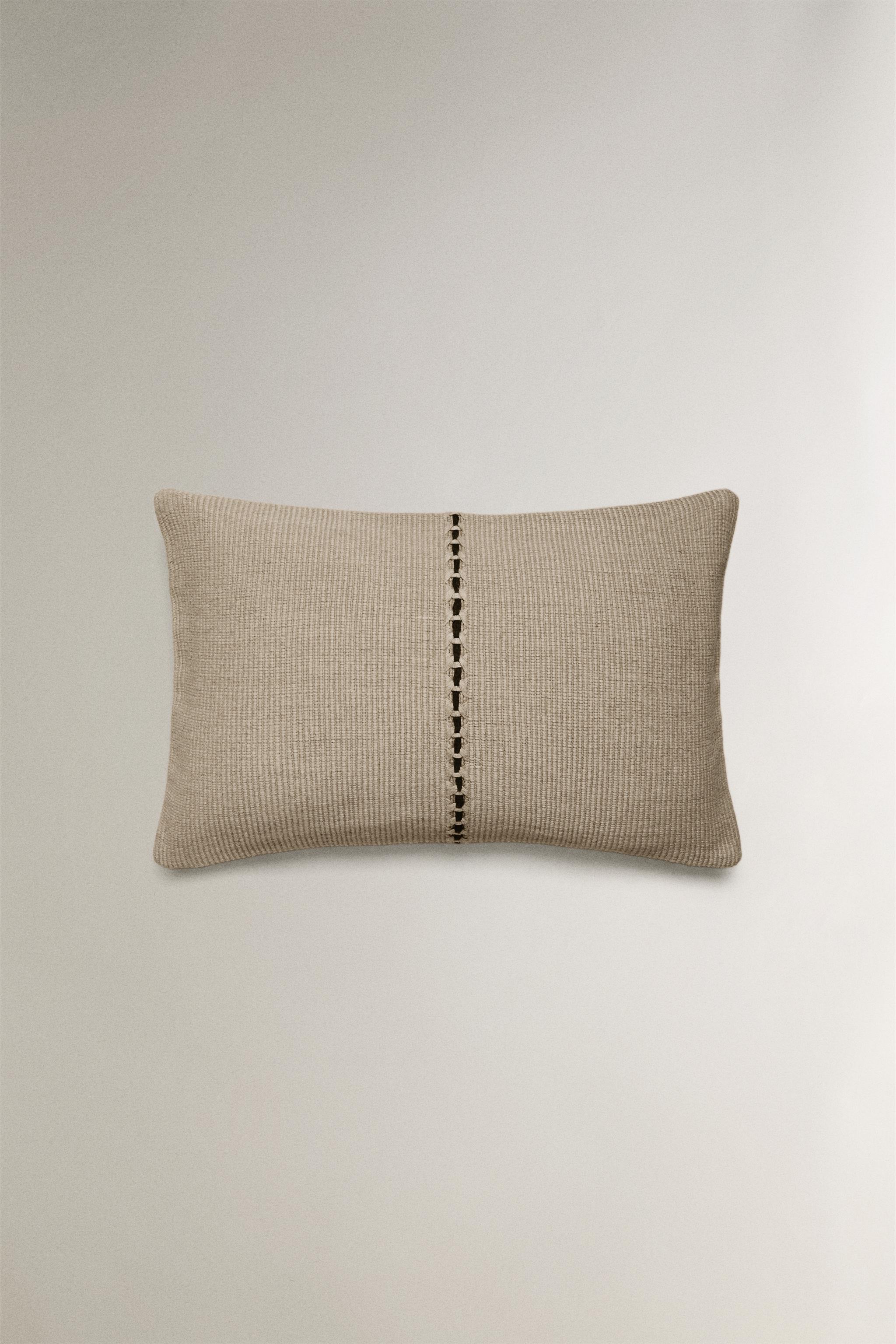 BRAIDED THROW PILLOW COVER